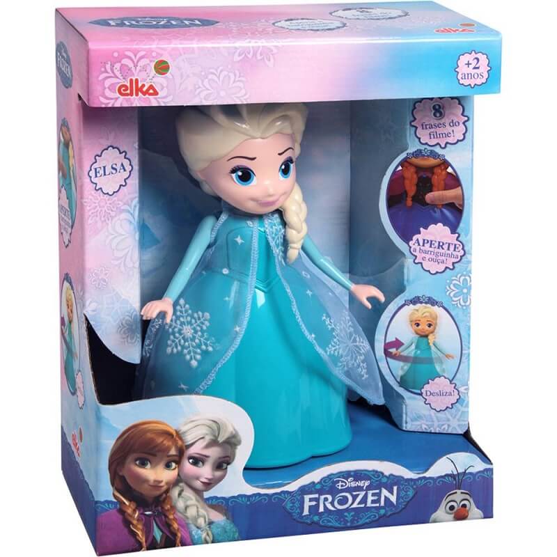 Boneca Elsa Frozen 947 - Elka