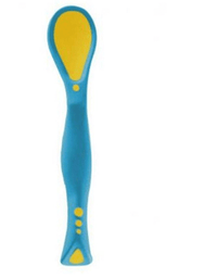 Colher Para O Bebê Flexível Azul 5248 Buba
