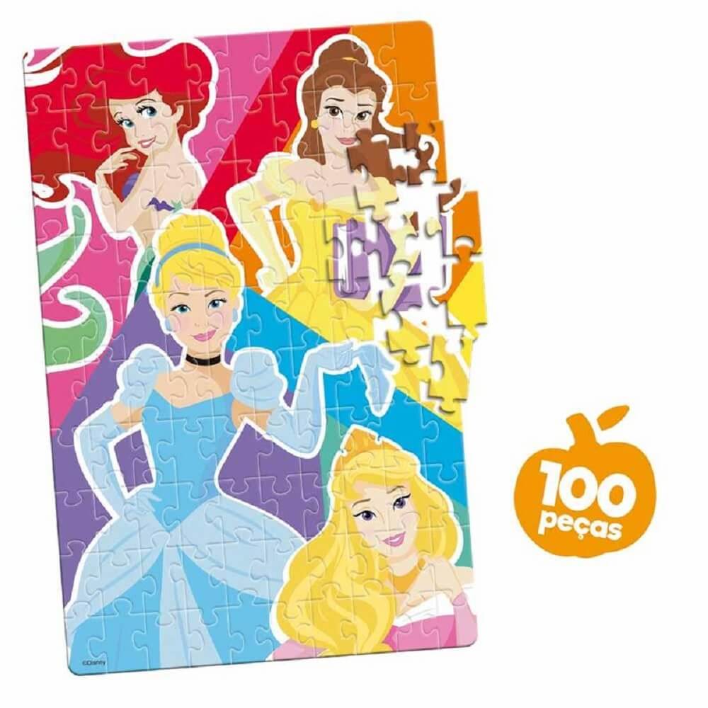 Quebra Cabeça 100 peças Disney Princess 8007 - Toyster