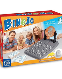 Jogo de Bingo com 100 cartelas 1050 - Nig
