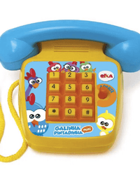 Telefone Sonoro Galinha Pintadinha Mini 1087 - Elka
