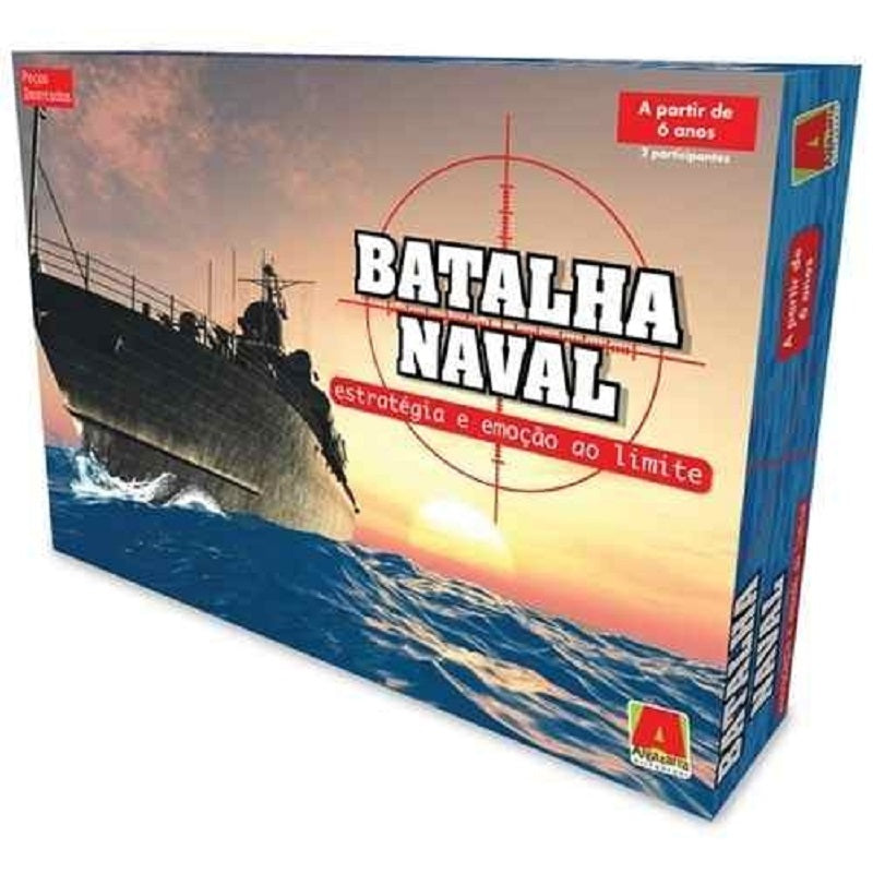 Jogo Batalha Naval Magnético 303633 - Algazarra