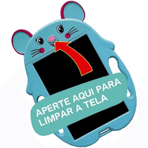 Lousa Mágica Ratinho Tela LCD 842R - Fênix Brinquedos