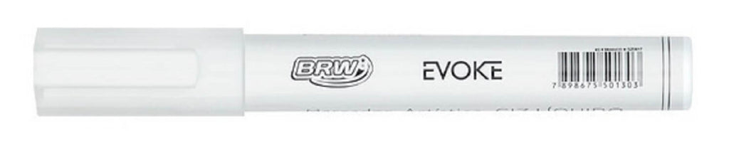 Marcador Artístico Giz Líquido 6mm Branco 4gr - BRW