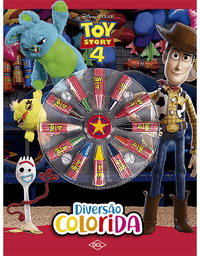 Livro Para Colorir Diversão Colorida Toy Story 4 D2511 - DCL
