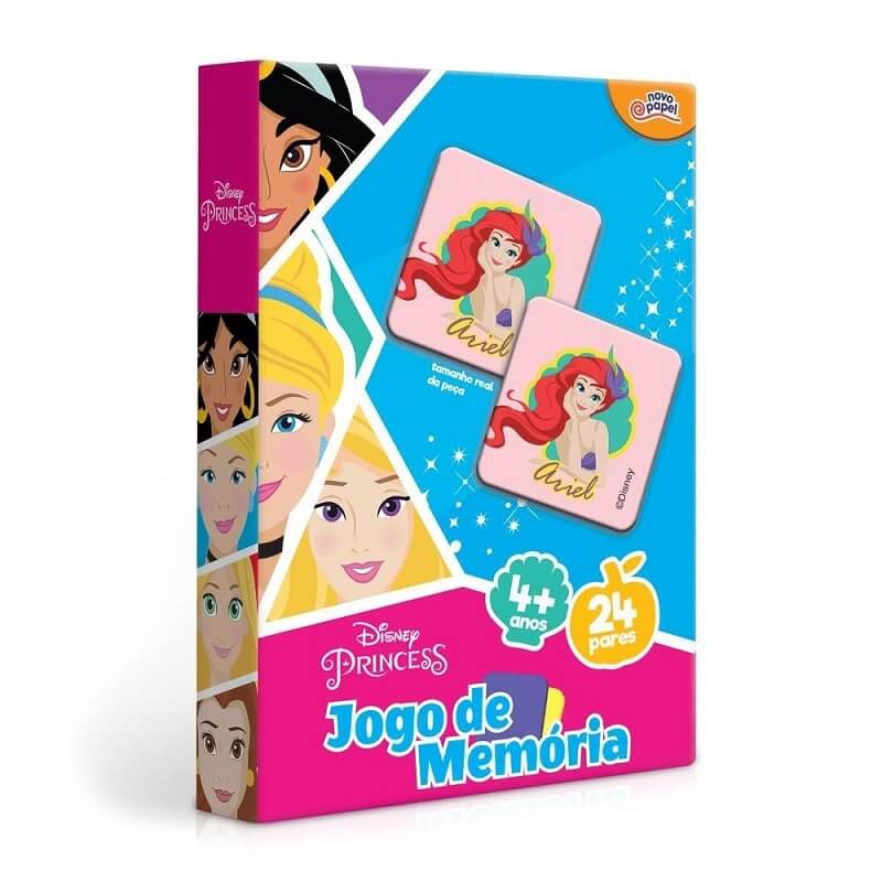 Jogo de Memória Disney Princess 24 pares 8010 - Toyster