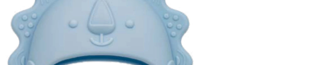 Mordedor Mãozinha em Silicone Azul 16232 - Buba