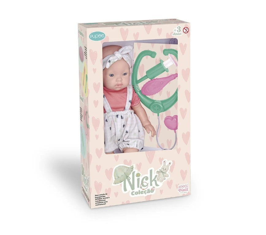 Boneca Bebê Coleção Nick Dodói 1141 - Pupee
