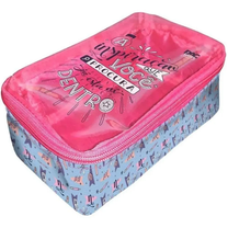 Estojo Escolar Transparente Lettering  3108 - DAC