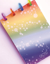 Caderno de Disco  Arco Iris  A6 80 folhas CA6PP-001 - OCTO
