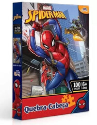 Quebra Cabeça 100 peças Homem Aranha 8013 - Toyster
