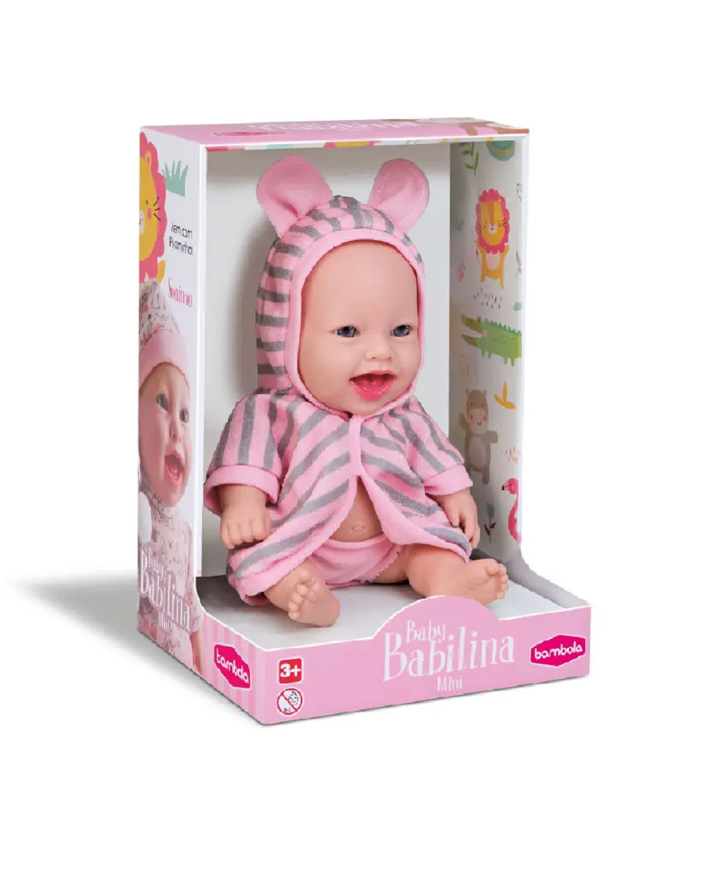 Boneca Baby Babilina Banho Mini 728 - BAMBOLA