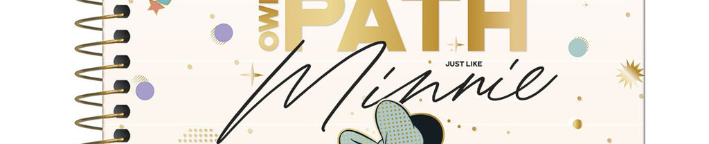 Caderno Capa Dura Colegial 1 Matéria MINNIE 80 Folhas 294632 - Tilibra