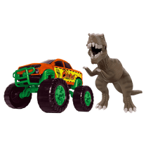 Pick-Up Com Dino Cross Rex Attack 0096 - Samba Toys