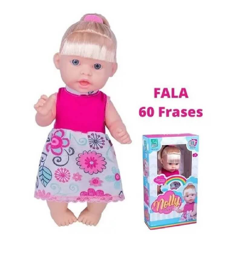 Boneca Nolly Frases 364 - Super Toys