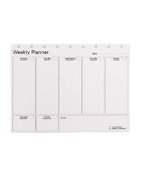 Refil Weekly Planner My Frame Médio 120 G/M² 30 fls.  CIRM3031 - NOVITATE
