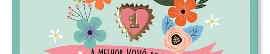 Cartão Essencial Vovó 110mm X 156mm 3070 - Fina Ideia