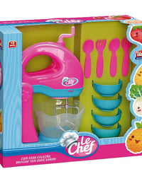 Batedeira Infantil Com Acessórios Le Chef  312 - Usual Brinquedos
