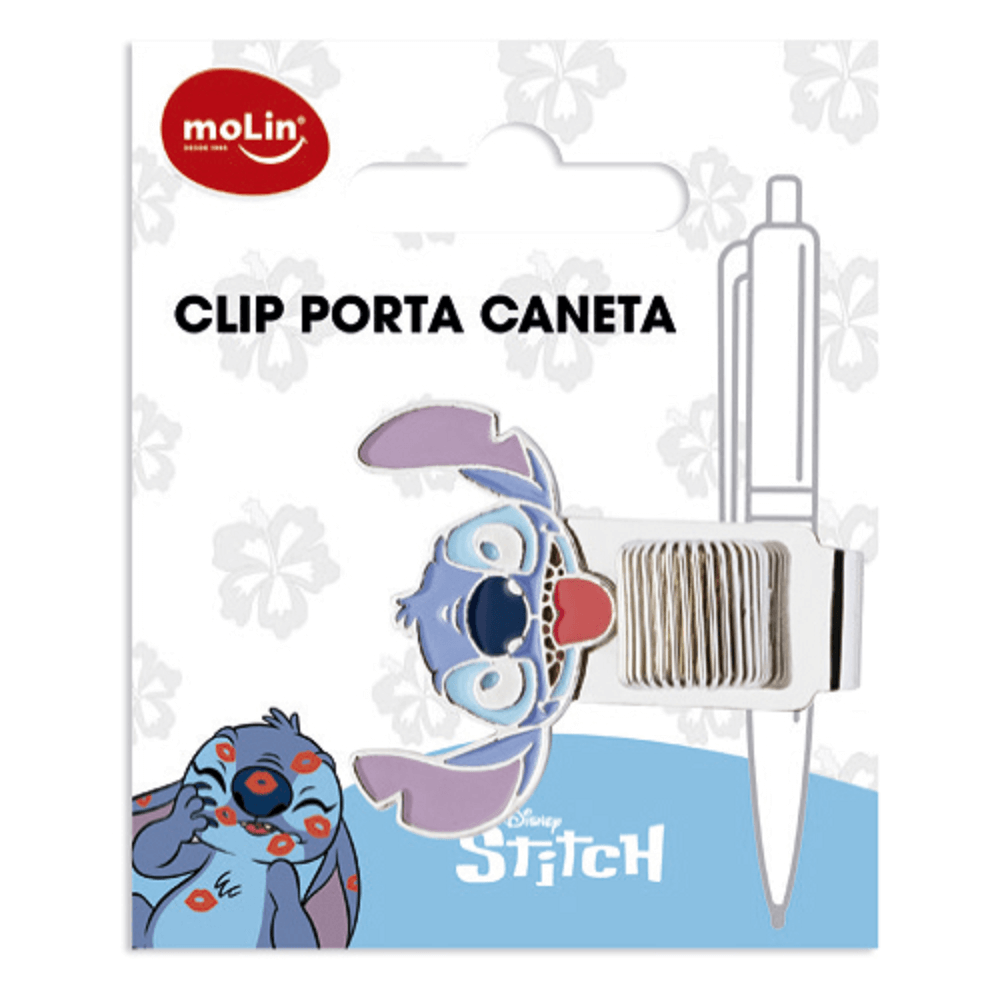 Clip Porta Caneta Stitch 31370 - Molin