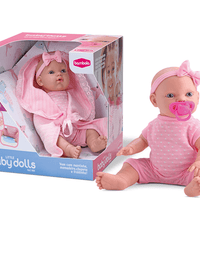 Boneca Little Baby Dolls Faz Xixi 673 - Bambola
