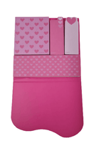 Bloco de Notas Adesivas Coleção Pink Love 4 Blocos 31594 - Molin