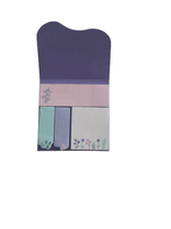 Bloco De Notas Adesivas 4 Blocos 40 fls. cada Lilac Fields by Sof 31687 - Molin
