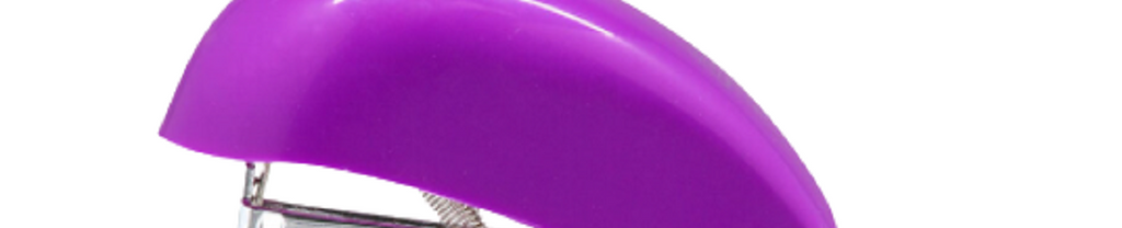 Grampeador Plástico Mini Para 20fls 26/6 Roxo GP0107 - BRW