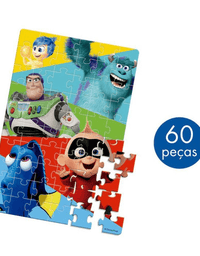 Quebra Cabeça 60 peças Disney Pixar 8051 - Toyster
