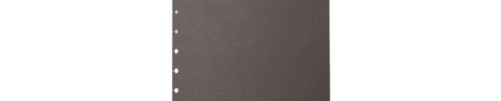 Refil Preto Liso para Caderno Inteligente 10 Folhas 180 g/m² Grande CIRG4008 - NOVITATE