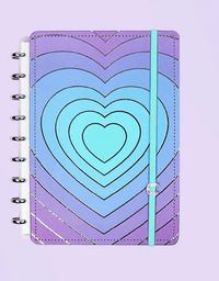 Caderno Inteligente Médio Silver Love 80 Fls. CIMD3116 - Novitate
