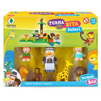 Safari Turma do Bita 30 Blocos e 4 Bonecos 0390 - Monte Libano