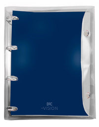 Fichário Universitário em PVC Vision Azul C/192 Folhas 3991 - DAC
