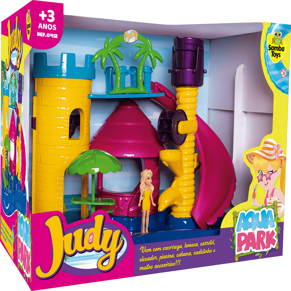 Parque Aquático da Judy Cores Sortidas 0412 - Samba Toys