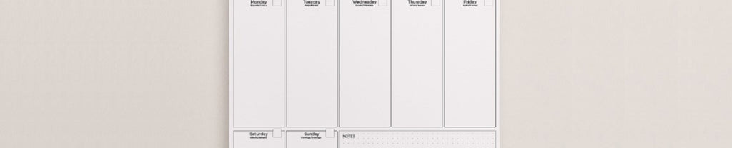 Refil Weekly Planner My Frame Médio 120 G/M² 30 fls.  CIRM3031 - NOVITATE