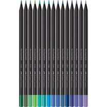 Lápis de Cor SuperSoft 15 Cores Tons Frios 120715SOFTCF - Faber Castell