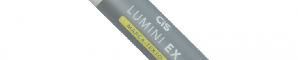 Marca Texto Apagável Lumini EX AMARELO Pastel - CIS