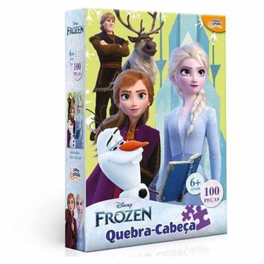 Quebra Cabeça 100 peças Disney Frozen 8027 - Toyster