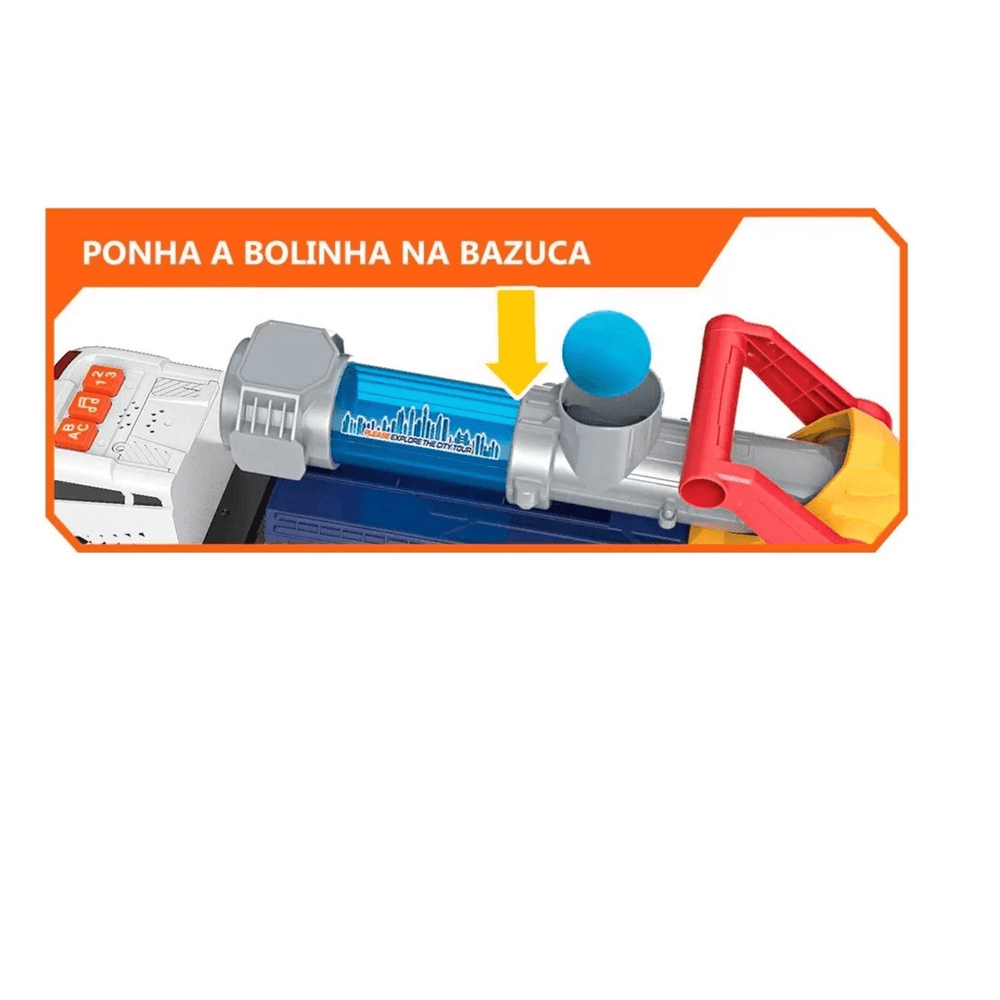 Super Truck Caminhão Bazuca Com Som E Luzes STR-832 - Fenix