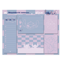 Bloquinhos de Anotações Stitch com 5 Modelos 4077 - DAC