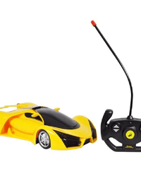 Carro Controle Remoto Sport Champion Amarelo  DMT5053 DM Toys
