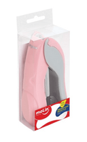 Grampeador Plástico New Style Médio Rosa 16 Folhas 17728 - Molin