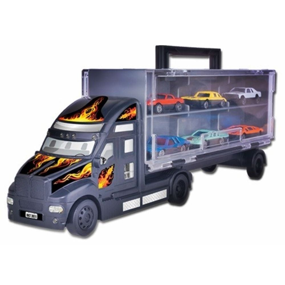 Mini Carreta  com 6 Carrinhos 730-5 - Braskit