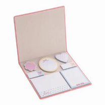 Conjunto Sticky Notes Geométrico 7 Blocos c/ 30 Folhas Cada 4544-9 - Otima