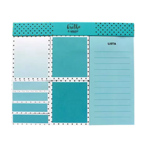 Bloco de Notas Set c/ 8 Blocos 18 X15 cm Seu Brilho 10071013 - Zona Criativa