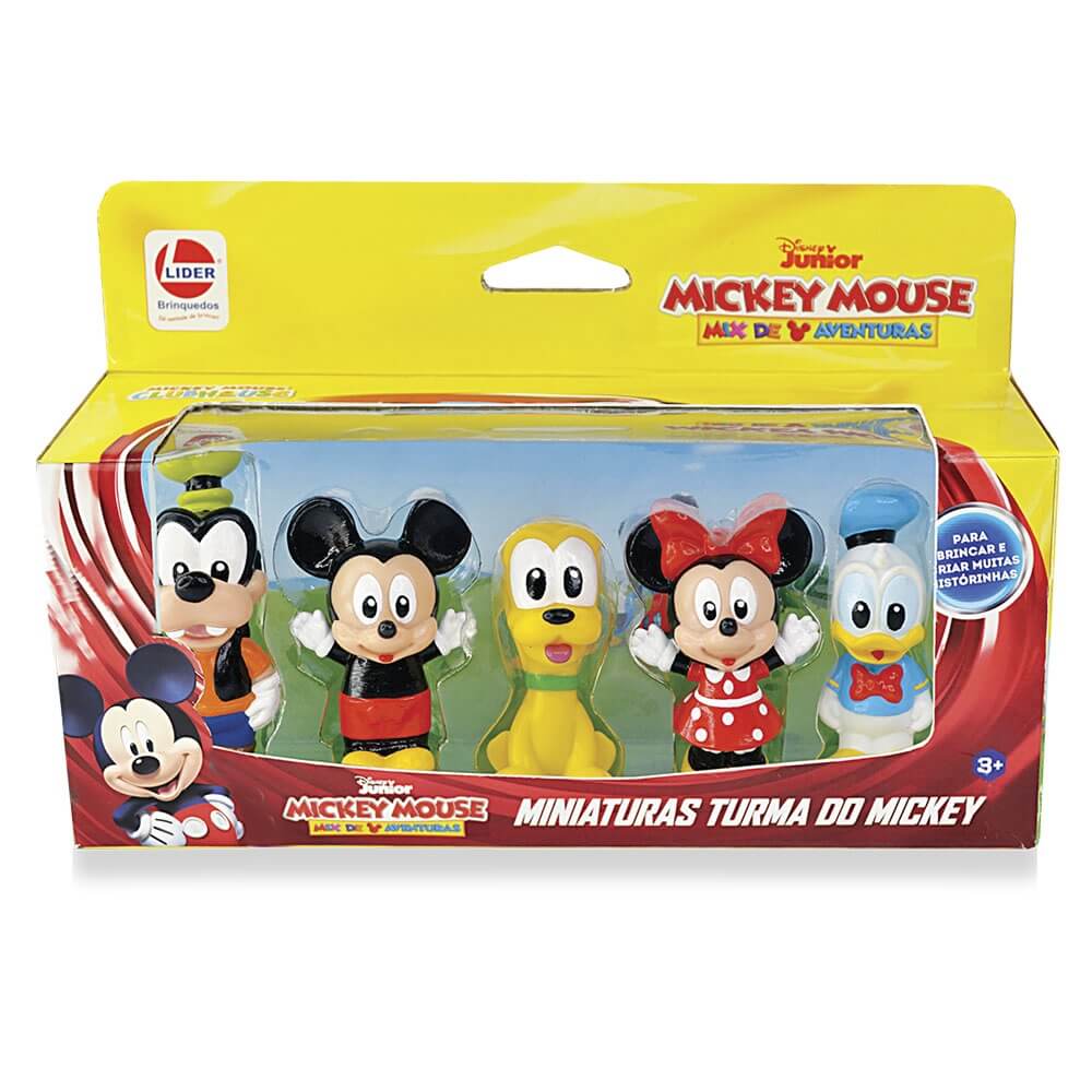 Miniatura Dedoche Turma do Mickey 240 - Líder