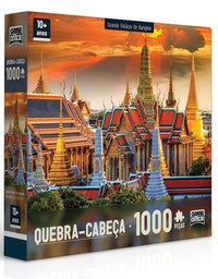 Quebra-cabeça Grande Palácio de Bangkok 1000pç- Toyster
