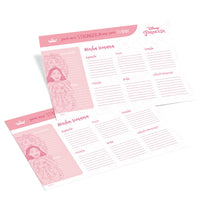 Refil de Planner Semanal Para Prancheta Princesas 3786RE - Dac