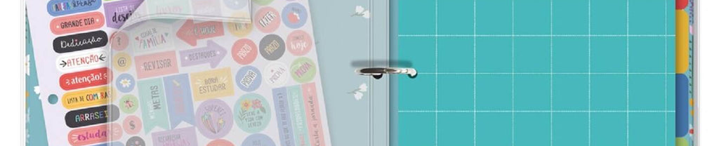 Caderno Argolado Coleção Campestre 80 folhas 3 Argolas 4775 - Fina Idéias