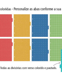 Caderno Argolado Coleção Campestre 80 folhas 3 Argolas 4775 - Fina Idéias
