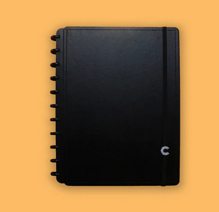 Caderno Inteligente Grande 80 Folhas  Black CIGD4090 - Novitate